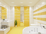 Плитка настенная Azori Vela Beige 20.1x50.5 Фото 4