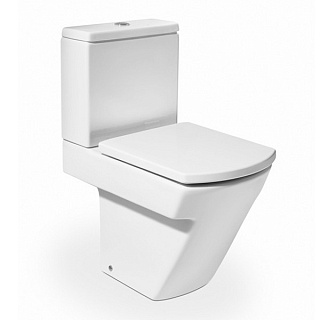 Унитаз-компакт Roca Hall + сиденье микролифт Фото 1