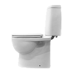 Унитаз-компакт Sanita Luxe Fest с быстросъемным сидением микролифт Фото 2