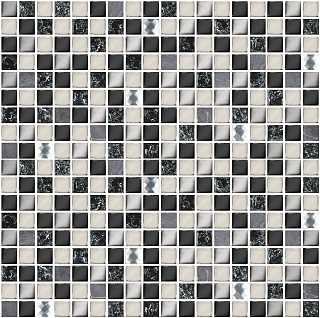 Мозайка Azori Vela Nero 30x30 Фото 1