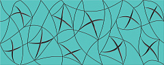 Декор Azori Vela Tiffani Stella 20.1x50.5