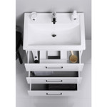 Комплект мебели для ванной Aqwella Manchester 80Н Белый Фото 6