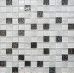 Мозаика Mosaic Glass White 30x30 Altacera Фото 1