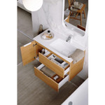 Комплект мебели для ванной Aqwella Accent 90R Дуб Золотой Фото 12