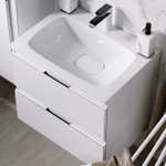Комплект мебели для ванной Aqwella Accent 60 Белый Фото 9