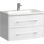 Комплект мебели для ванной Aqwella Neringa 80 Белый Фото 2