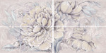 Панно Kerlife Delicato Perla Bouquet 126x63 Фото 1