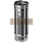 Труба Ferrum 0,5м (430/0,5 мм) Ф125 - Фото 1