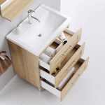 Комплект мебели для ванной Aqwella Foster 70Н Дуб Сонома Фото 7