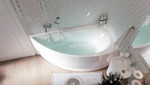 Ванна акриловая 1Marka Piccolo 150x75 правая (чаша, экран, каркас, сифон) Фото 4