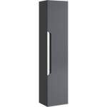 Пенал подвесной Aqwella Cube 30см Серый Фото 1