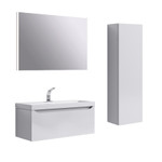 Комплект мебели для ванной Aqwella Verona 100 Белый Фото 1