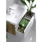 Комплект мебели для ванной Aqwella Smart 60 Дуб Балтийский, белый Фото 5