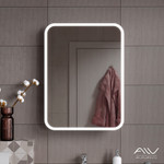 Зеркальный шкаф Alavann Lana 70 белый Фото 2