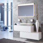 Комплект мебели для ванной Aqwella Genesis 120 Белый Фото 5