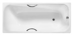 Ванна чугунная Wotte Start 170x75 UR с комплектом ножек и ручек Фото 1