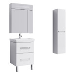Комплект мебели для ванной Aqwella Neo 60Н Белый Фото 1