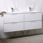 Комплект мебели для ванной Aqwella Accent 120 Белый Фото 2