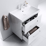 Комплект мебели для ванной Aqwella Neo 70Н Белый Фото 6