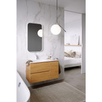Комплект мебели для ванной Aqwella Accent 90L Дуб Золотой Фото 5