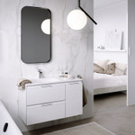 Комплект мебели для ванной Aqwella Accent 90L Белый Фото 7