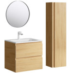 Комплект мебели для ванной Aqwella Accent 60 Дуб Золотой Фото 1