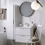 Комплект мебели для ванной Aqwella Accent 60 Белый Фото 1