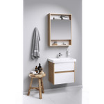 Комплект мебели для ванной Aqwella City 60 Дуб Балтийский, белый Фото 6