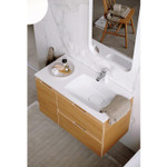 Комплект мебели для ванной Aqwella Accent 90R Дуб Золотой Фото 9