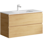 Комплект мебели для ванной Aqwella Accent 100 Дуб Золотой Фото 2
