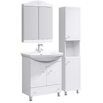 Комплект мебели для ванной Aqwella Franchesca 75 Белый Фото 1