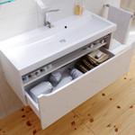Комплект мебели для ванной Aqwella Verona 100 Белый Фото 6