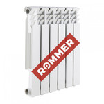 Радиатор алюмин. ROMMER AL 500-80-80-100  6 секций Фото 1