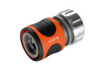 Коннектор Premium c аквастопом 13 мм 1/2" GARDENA (08168-20.000.00) Фото 1