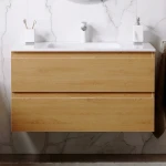 Комплект мебели для ванной Aqwella Accent 100 Дуб Золотой Фото 6