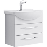Комплект мебели для ванной Aqwella Allegro 65 Белый Фото 2