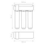 Фильтр под мойку для очистки воды Барьер Compact OSMO 100  мембранный (обратный осмос) Фото 6