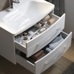 Комплект мебели для ванной Aqwella Neringa 80 Белый Фото 7