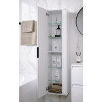 Комплект мебели для ванной Aqwella Accent 90L Белый Фото 8