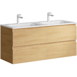 Комплект мебели для ванной Aqwella Accent 120 Дуб Золотой Фото 2