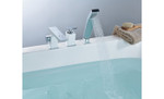 Смеситель Lemark Contest LM5845CW для ванны встраиваемый Фото 3