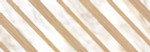 Декор Eletto Ceramica Calacatta Oro Chevron 24.2x70 Фото 1