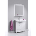Комплект мебели для ванной Aqwella Franchesca 65 Белый Фото 5