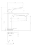 Смеситель для умывальника RAGLO R51.10.03 Фото 10