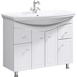 Комплект мебели для ванной Aqwella Franchesca 105 Белый Фото 2