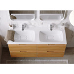 Комплект мебели для ванной Aqwella Accent 120 Дуб Золотой Фото 4