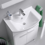 Комплект мебели для ванной Aqwella Corsica 65 Белый Фото 5