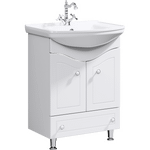Комплект мебели для ванной Aqwella Franchesca 65 Белый Фото 2