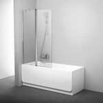 Штора для ванны Ravak CVS2-100 L блестящий+стекло Transparent Фото 2