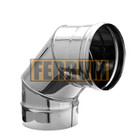 Колено Ferrum 90 (430/0,5 мм) Ф140 (1/4) -